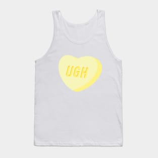 Ugh Kawaii Cute Funny Candy Heart Tank Top